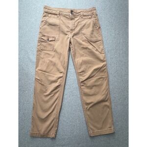 Anthropologie The‎ Wanderer Utility Pants Womens *34x28 Pink Cargo Pockets Faded